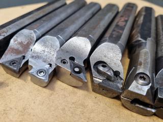 7x Assorted Modified Lathe Boring Bars