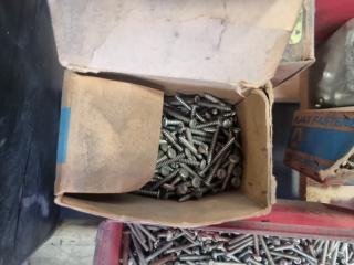 Large Lot of Fixings and Fastenings 