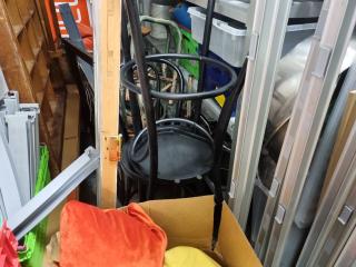 Contents of Storage Unit Hospitality Equipment