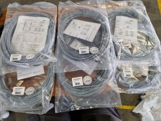 6x Sick 20m Connecting Cables T4000-DNA20C