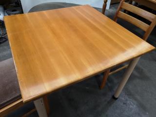 Cafe Table and 2x Chairs Set