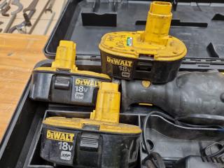 DeWalt 18V Reciprocating Saw DC385, w/ Accessories, Faulty Charger?
