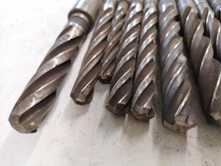 16x Morse Tapper End Mills, Imperial Sizes