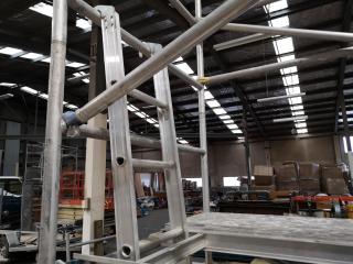 3.3m Tall Industrial Scaffolding Assembly, 2400mm Length