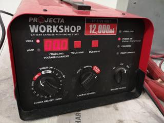 Projecta 12,000mA Workshop Battery Charger w/ Engine Start