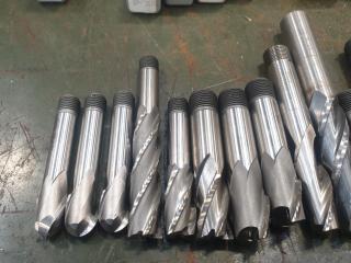 15 x Assorted Milling Machine Cutters