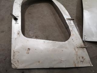 MD 500 Rear Engine Door Set + Passenger Side Door, Damaged