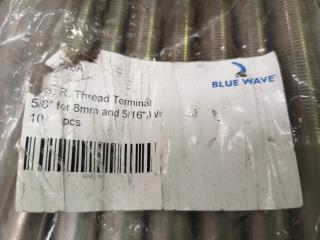 22x Blue Wave Stainless Steel Turnbuckle Terminals