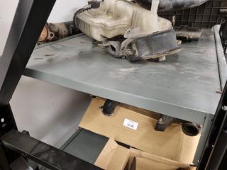 Heavy Duty Steel Workshop Shelving Assembly