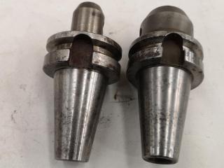 2x LAIP BT40 Tool Holders