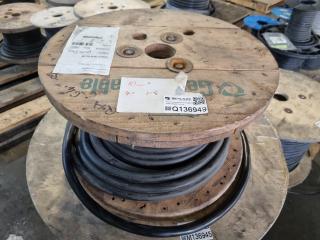 Reel of Three Phase Electrical Cable