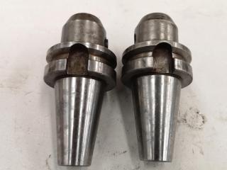 2x LAIP BT40 Tool Holders