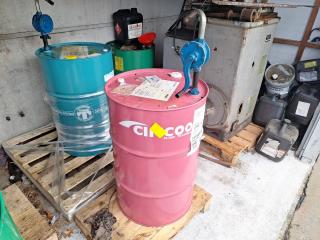 Milpro Cim Glide 68 Way Oil 200L Drum (Approx ½ Full)