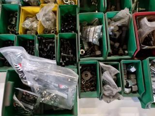 Huge Assortment of Bolts, Nuts, Washers, & More