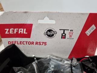 2x Zefal Rear Bike Mud Deflectors RS75