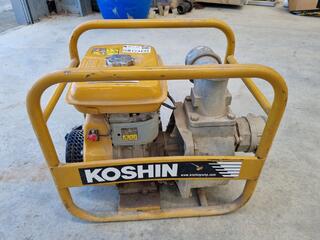 Koshin Hidels Petrol Water Pump, Faulty