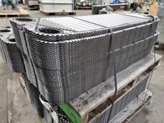 APV Industrial Plate Heat Exchanger N35 Components + Extra Plates