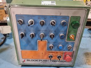 Block-Push Prefeeder Control Panel