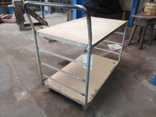 Mobile Workshop Trolley Shelf Cart