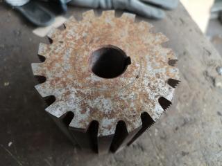 Large Grooved Milling Cutter