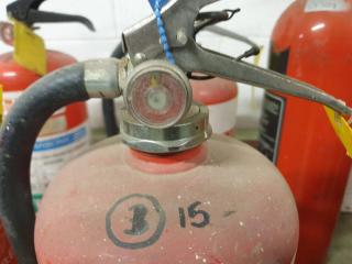 8 x Fire Extinguishers