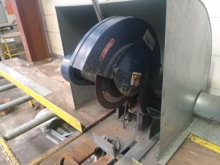 High Speed Metal Cut Off Saw and Table