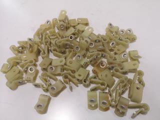 85x Aviation Plastic Loop Clamps for Wire Support Type MS25281 R4