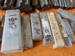 30x Imperial Size Thread Taps