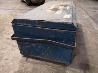 Heavy Duty Steel Worksite Storage Tool Box