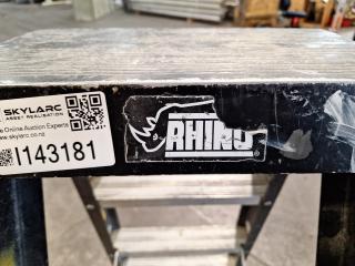 Rhino 1.2M 150KG Capacity Industrial Step Ladder