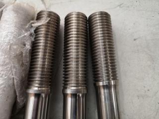 8x Large Stainless Steel Bolts