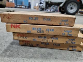 5x Boxes of NK Roller Chain