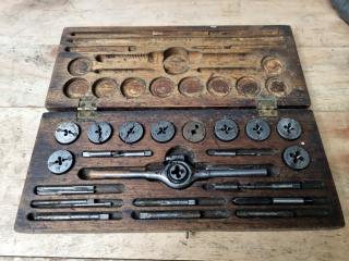Vintage Antique Thread Tap & Die Set by Wiley & Russell Co