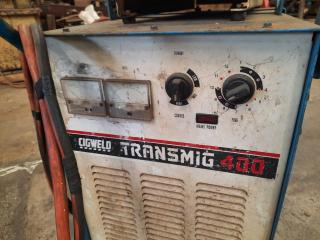 Cigweld Transmig 400 Welder with Transmig 4R Wire Feeder