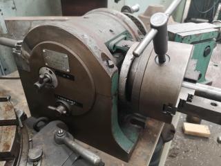 Adjustable Angle Lathe Chuck w/ Live Centre Mount