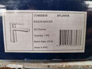 Raymor Atlanta Chrome Basin Mixer, New