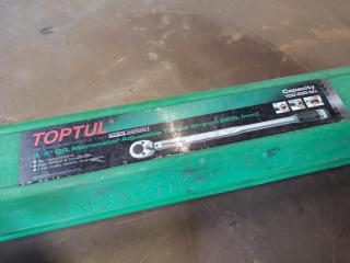 Toptul 3/4" Drive 100-500Nm Adjustable Torque Wrench