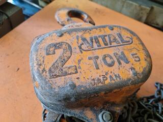 2000kg Chain Hoist by Vital