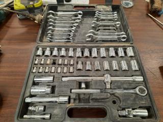 Repco GV081 Spanner and Socket Set (Partial)