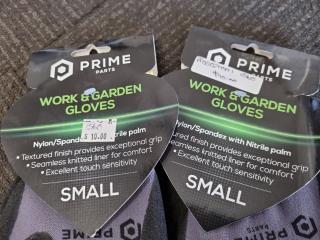 Assorted Lawncare Safety Gloves, Eye & Ear Protection