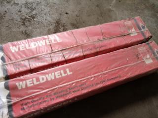 3x Packs of Weldwell C6H & Filarc KV5L Welding Electrodes