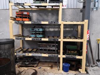 Heavy Steel Workshop Storage Shelving Rack Unit