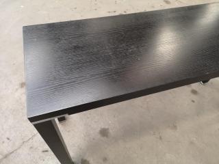 Contemporary Hall Table in Black