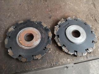 2x Sandvik Coromant Indexable Mill Cutters Type 331.2-12512