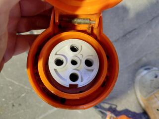Assorted Three phase plugs 