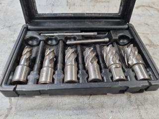 5x Annular Cutters by FE Power Tools, 14mm to 24mm