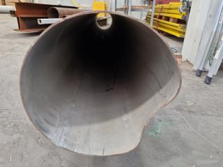 Stainless Steel 304 Pipe, 3320x315mm