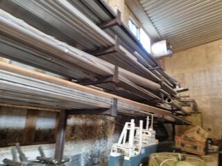 Large 8-Metre Heavy Duty Workbench & Materials Rack