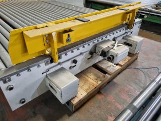 Gear Driven Roller Conveyor with Load Centraliser 