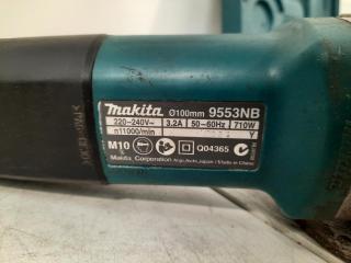 Makita 4"/100mm Angle Grinder